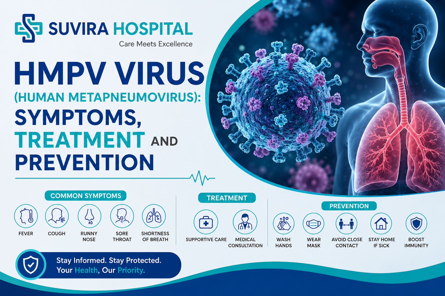 HMPV Virus (Human Metapneumovirus): Symptoms, Treatment and Prevention
